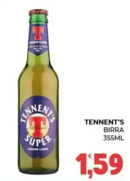 Eté Tennent's birra offerta