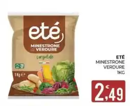 Eté eté minestrone di verdure offerta