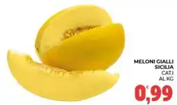 Eté Meloni gialli Sicilia offerta