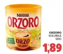 Eté Nestlé Orzoro offerta
