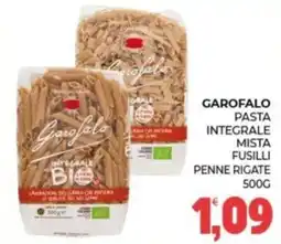 Eté Garofalo pasta integrale mista fusilli penne rigate offerta