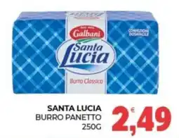 Eté Santa Lucia burro panetto offerta