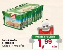 Despar Snack Wafer S-BUDGET offerta