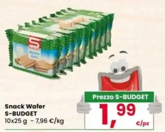Snack Wafer S-BUDGET