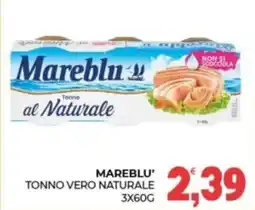 Eté Mareblu' tonno vero naturale offerta