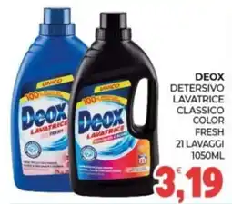 Eté Deox detergente lavatrice classic color fresh offerta