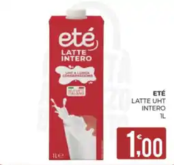 Eté Eté latte UHT intero offerta