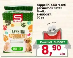 Despar Tappetini assorbenti S-Budget offerta