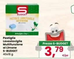 Despar Pastiglie Lavastoviglie Multifunzione al Limone S-BUDGET offerta