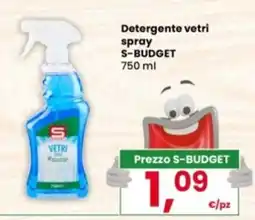 Despar Detergente vetri spray S-BUDGET offerta
