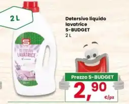 Despar Detersivo liquido lavatrice S-BUDGET offerta