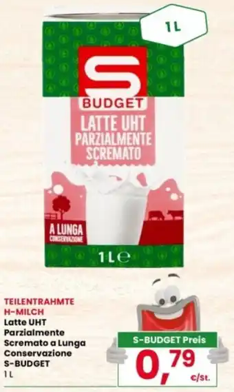 S-Budget Latte UHT Parzialmente Scremato