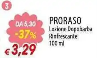 Proraso Lozione Dopobarba Rinfrescante
