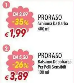 Galassia Proraso schiuma da barba offerta