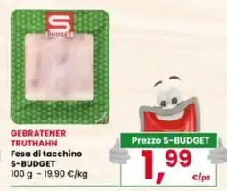 Interspar Fesa di tacchino S-BUDGET offerta