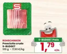 Interspar Prosciutto crudo S-BUDGET offerta