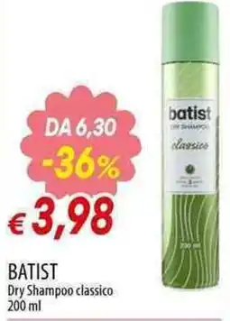 Galassia Batist Dry Shampoo classico offerta