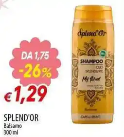 Galassia Splend'Or Shampoo Olio Splendente My Blend offerta