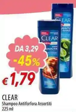 Galassia Clear Shampoo Antiforfora Assortiti offerta