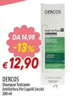 Galassia Dercos Shampoo Trattante Antiforfora Per Capelli Secchi offerta
