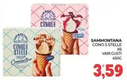 Eté Sammontana cono 5 stelle offerta