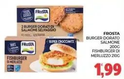Eté Frosta fishburger di merluzzo offerta