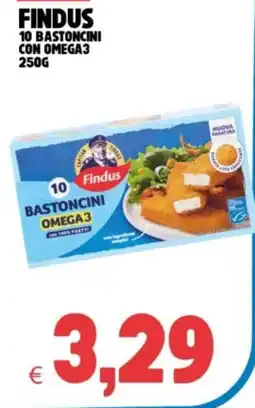 Eté Findus bastoncini omega3 offerta