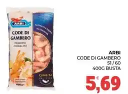 Eté Arbi code di gambero offerta