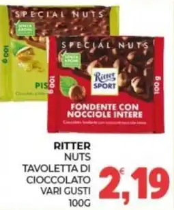 Eté Ritter Nuts Tavoletta di cioccolato offerta