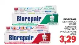 Eté Biorepair dentifricio white sensitive total pro prot.gengive offerta