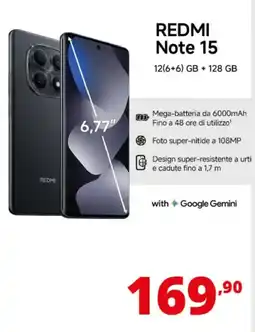 Comet Redmi Note 15 offerta