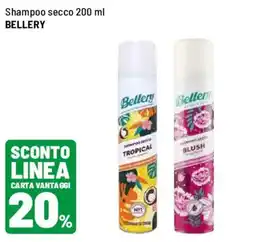 Iper La Grande Shampoo secco Bellery offerta