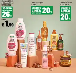 Iper La Grande Shampoo 250 ml o Balsamo 200 ml Ultra Dolce offerta