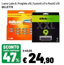 Iper La Grande Gillette Fusion5 offerta