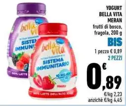 Conad Yogurt Bella Vita Meran offerta