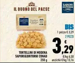 Conad Tortellini di Modena Sapori&Dintorni Conad offerta