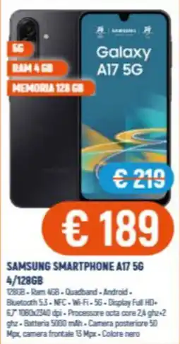 Vantaggi Sottocasa Samsung Smartphone A17 5G offerta