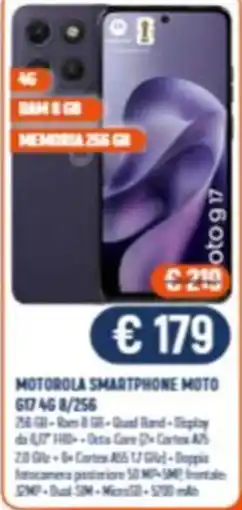 Vantaggi Sottocasa Motorola smartphone moto g17 offerta