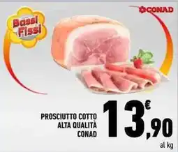 Conad Prosciutto cotto alta qualità Conad offerta