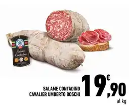 Conad Salame Contadino Cavalier Umberto Boschi offerta