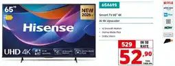 Comet Hisense Smart TV 65" 4K offerta