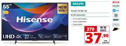 Comet Hisense Smart TV 55" 4K offerta