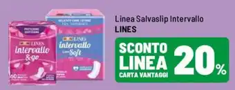 Lines salvaslip intervallo