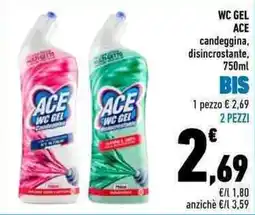 Conad Ace wc gel offerta