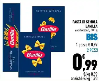 Pasta di semola Barilla