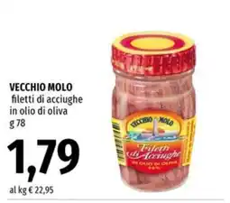 Famila Market Vecchio Molo filetti di acciughe offerta