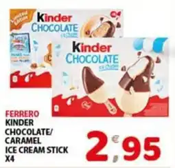 Mio Market Ferrero Kinder Chocolate/Caramel Ice Cream Stick offerta