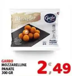 Mio Market Garbo mozzarelline panate offerta