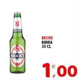 Mio Market Becks birra offerta