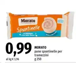 Famila Market Morato pane spuntinelle per tramezzini offerta